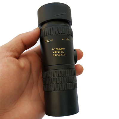 7-17x30 Dual Focus Monocular Telescope With Phone Clip Tripod For Camera Lens
