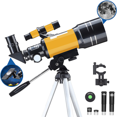 Eyepice 70x300mm Refractor Telescope For Astronomy