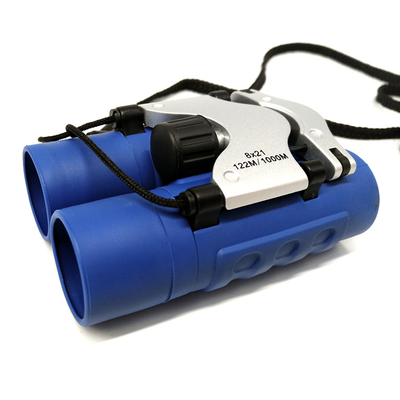 Small Lightweight Folding Waterproof Compact 8x21 Kids Binoculars