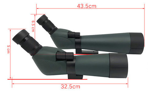 20-60x60 Waterproof Spotting Scope For Mobile Phone